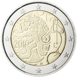 2010 Finlandia - 150° della Zecca - Moneta FDC