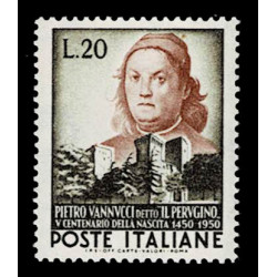 1951 Repubblica Il Peruggino Sas.668 nuovo MNH/**