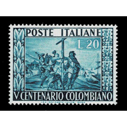 1951 Repubblica Cristoforo Colombo Sas.660 nuovo MNH/**