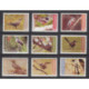 2023 Myanmar Uccelli tipici serie 9 completa MNH/**