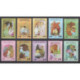 2020 Myanmar arti tradizionali serie completa MNH/**