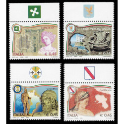 2005 Regioni d'Italia con Appendici superiori MNH/**