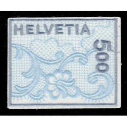 2000 Svizzera Ricamo di San Gallo - unusual stamps
