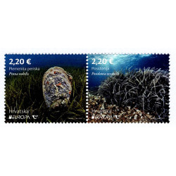 2024 Croazia postEurop flora e fauna subacquea