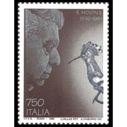 1996 Repubblica Centenario nascita di Eugenio Montale MNH/**
