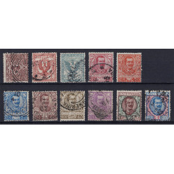 1901 Regno serie Floreale prima emissione - usata