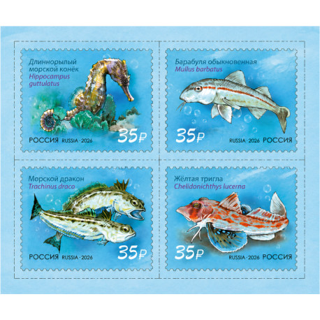 2026 Russia - Fauna Mar Nero - serie