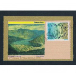 2001 Francobusta - Industria serica italiana