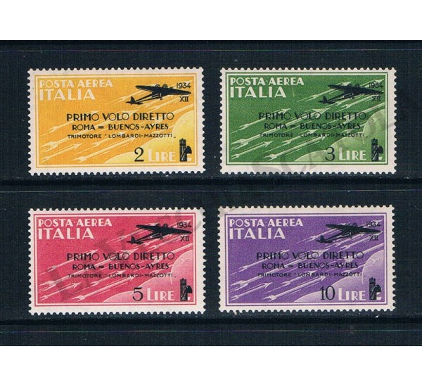 1934 P.A. volo Roma-Buenos Aires MNH/**