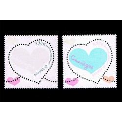 2016 Francia I Cuori Unusual MNH/**