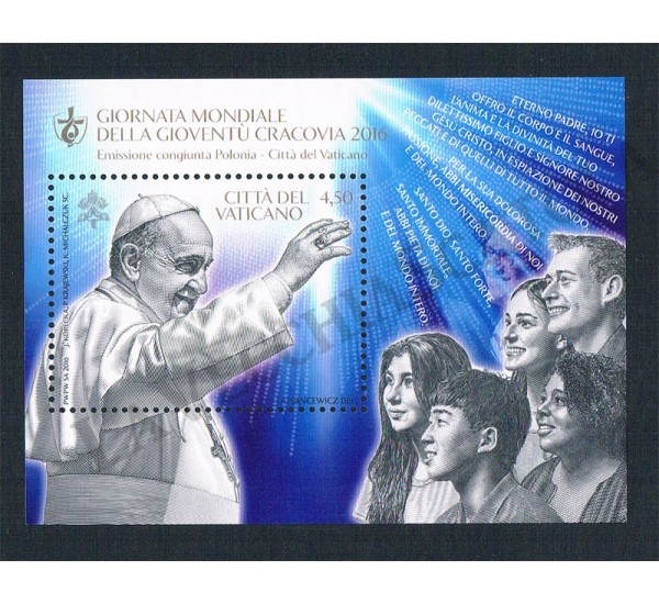 2016 Vaticano Giornata della Gioventù Cracovia