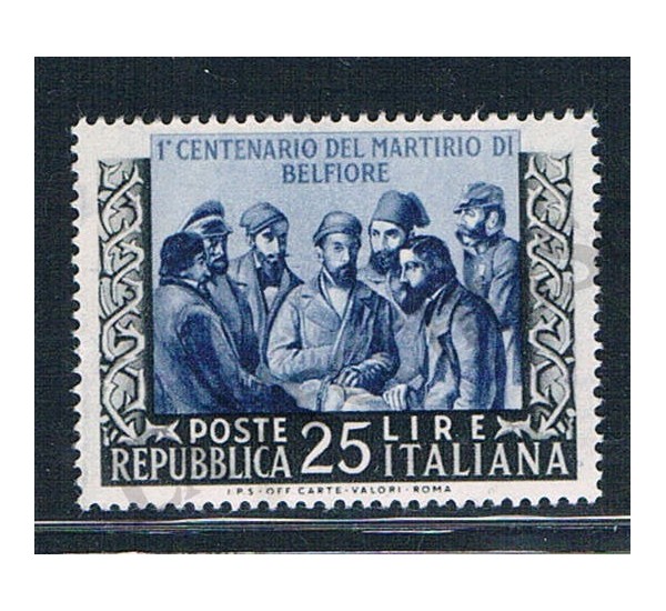 1952 - Centenario del Martirio di Belfiore MNH/**