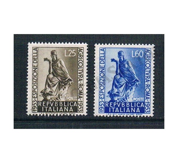 1953 - Esposizione Agricoltura Roma - MNH/**