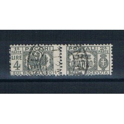 1946 Luogotenenza 4 Lire Pacchi Postali Sas.63