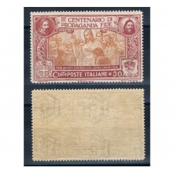 1923 Propaganda Fide 30 centesimi Sas.132 MNH/**