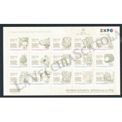 2015 EXPO Milano - Foglietto con Barre 1672 MNH/**