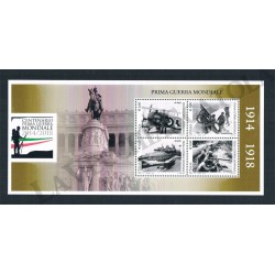 2015 Foglietto Centenario Prima Guerra Mondiale MNH/**