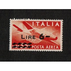 1947 Posta Aerea Lire 6 su 3,2 Sas.135 MNH/**
