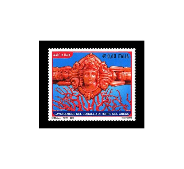 2010 Made in Italy - corallo di Torre del Greco MNH/**