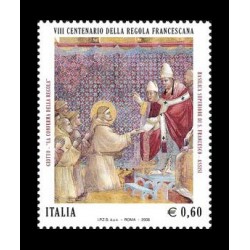 2008 8º centenario della regola francescana MNH/**