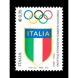 2014 Centenario della fondazione del CONI MNH/**