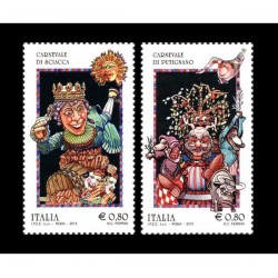 2015 Folclore Carnevale Sciacca e Putignano MNH/**