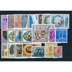 1966 Repubblica Italiana - Annata completa MNH/** 22val