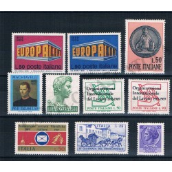1969 Repubblica Italiana - Annata completa MNH/** 10val