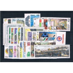 1989 Repubblica Italiana - Annata completa MNH/** 33val