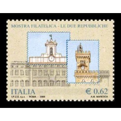 2006 Mostra filatelica "Le due repubbliche" MNH/**