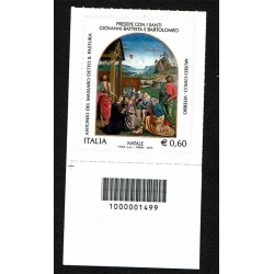 2012 Natale Religioso Codice a Barre SX