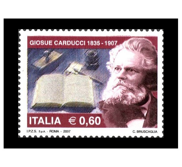 2007 Centenario morte Giosuè Carducci MNH/**