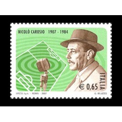 2007 Centenario nascita Nicolò Carosio MNH/**