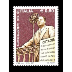 2007 Centenario nascita Duccio Galimberti MNH/**