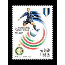 2007 Inter campione d'Italia 2006-2007 MNH/**