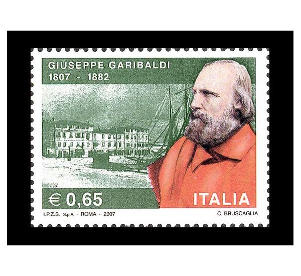 2007 2º centenario Giuseppe Garibaldi MNH/**