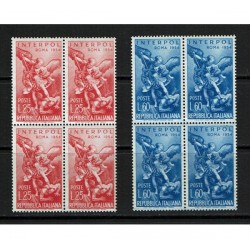 1954 Interpol Quartine nuove MNH/**