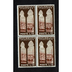 1953 Serie Turistica Siena Quartina MNH/**