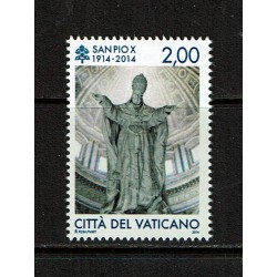 2014 Vaticano Centenario morte di S.Pio X MNH/**