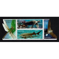 2015 Spagna Fauna protetta blocco MNH/**