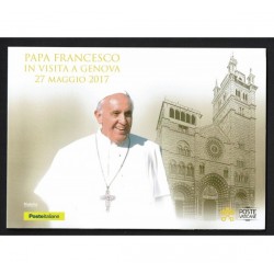 2017 Folder Papa Francesco a Genova