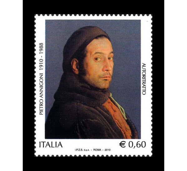 2010 Italia Repubblica Pietro Annigoni MNH/**