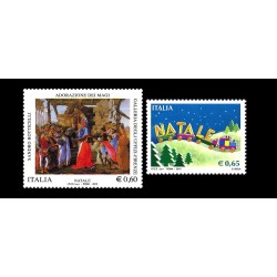 2010 Italia Repubblica Natale MNH/**