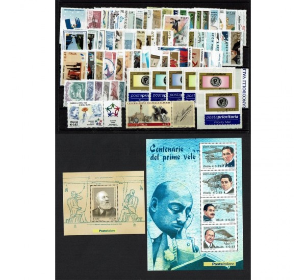 2003 Repubblica annata completa con prioritari MNH/**