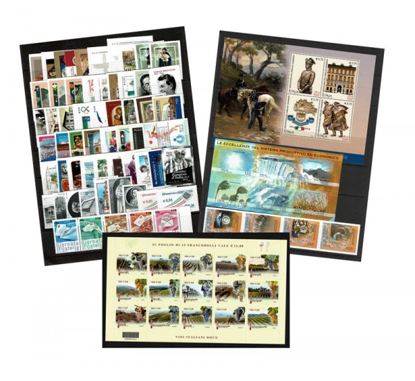 2014 Repubblica annata completa integra MNH/**