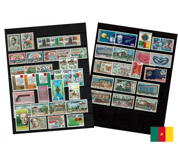 Francobolli Camerun 24 serie complete MNH/**