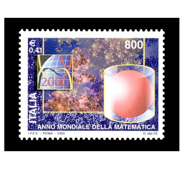 2000 Anno mondiale matematica MNH/**