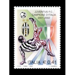 2002 Juve campione d'Italia 2001-2002 MNH/**