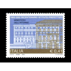 2002 ministero dell'interno e istituto prefettizio MNH/**