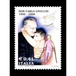 2002 Centenario nascita don Carlo Gnocchi MNH/**